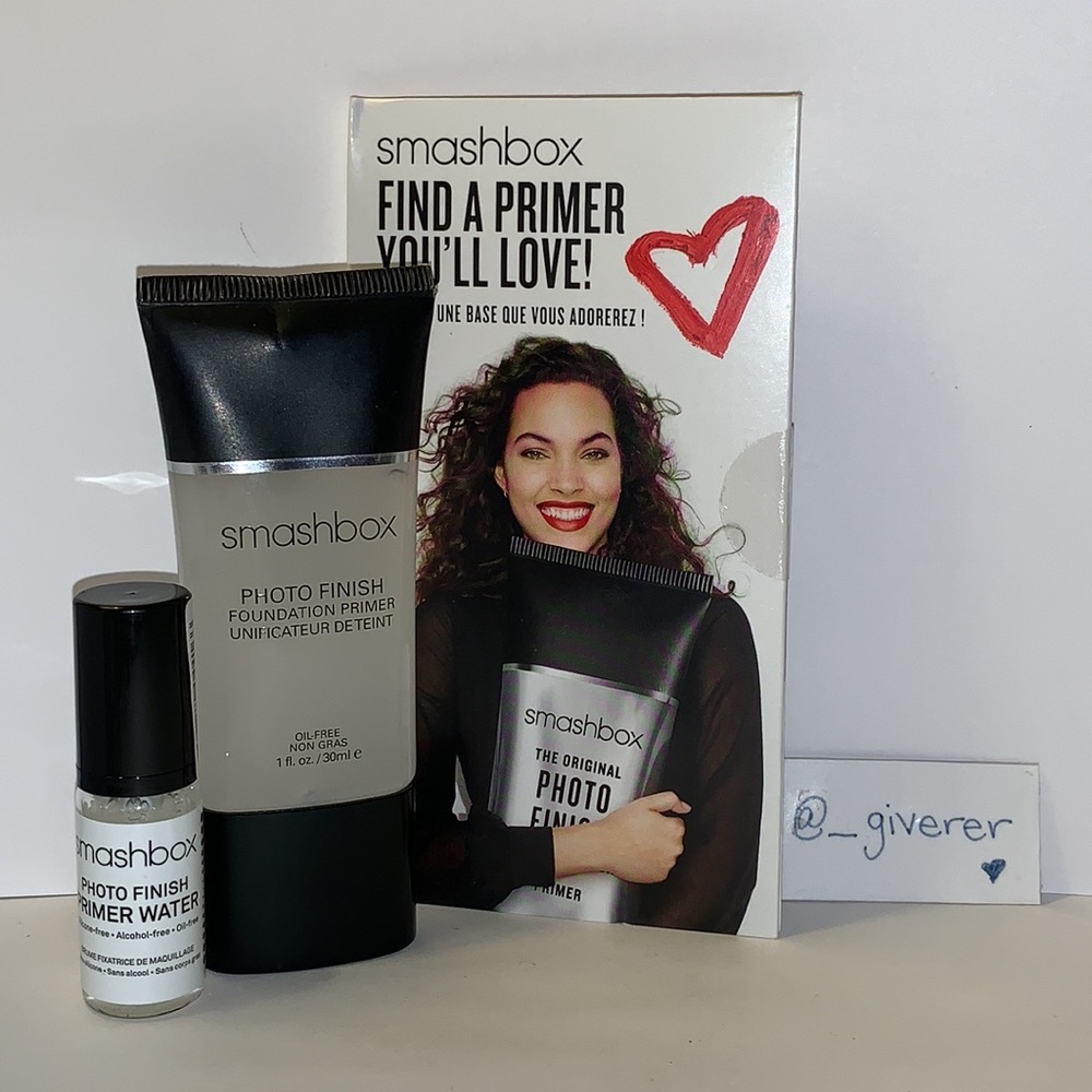Smashbox Photo Finish Primer & Primer Water